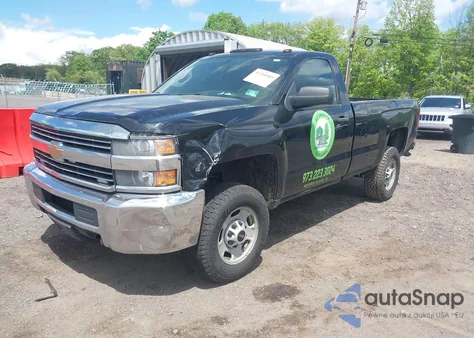 2015 Chevrolet Silverado 2500Hd Wt from USA, damaged, VIN 1GC0KUEG2FZ110737